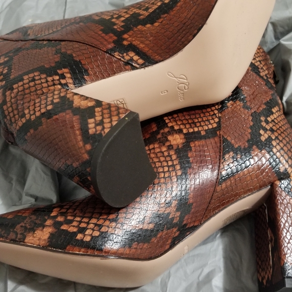 Jcrew Snakeskin Boots - Picture 6 of 8